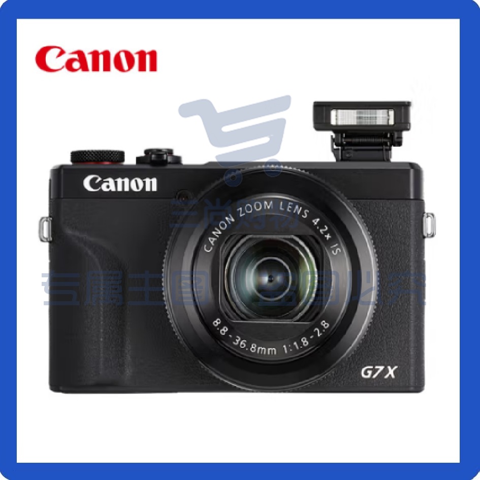 佳能（Canon）数码相机黑色 PowerShot G7 X Mark III G7X3  约2010万像素/平滑皮肤模式/4K视频拍摄