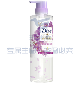 多芬(DOVE)天然植萃蝴蝶兰花香洗发露470ml 长效锁色柔顺护发 修护盈润洗发水洗发乳（无硅油）