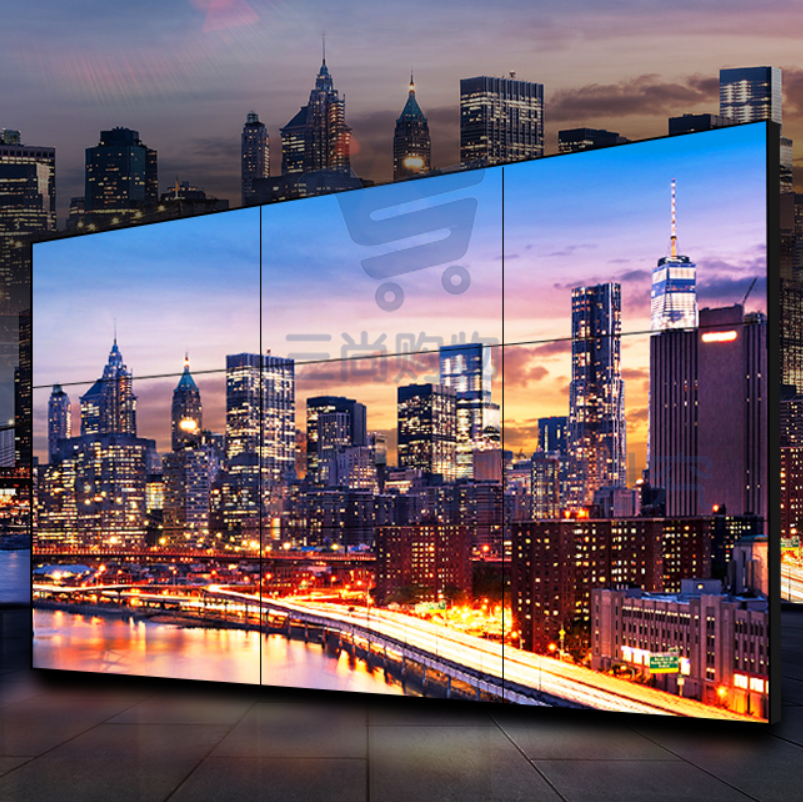 拼接屏 大屏幕 LG 49高清液晶拼接屏电视墙3.5mm监控器无缝led大屏幕单元