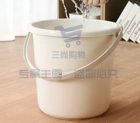 水桶拖把桶 带提手耐用加厚塑料16L