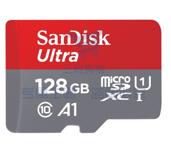 闪迪（SanDisk）128G TF内存卡  U1 C10 A1 至尊高速移动版 读速140MB/s 手机平板游戏机内存卡 SKU：TK04549