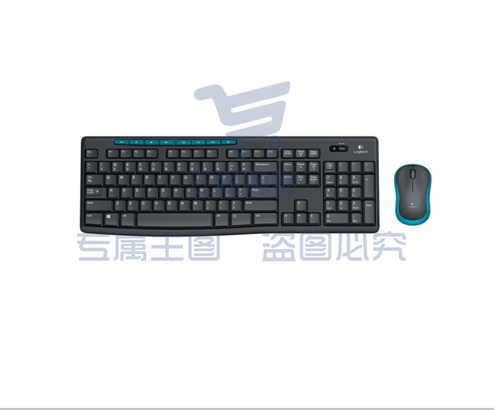 罗技(Logitech) MK275 无线键盘鼠标套装 办公电脑通用无线键盘鼠标套装 MK275