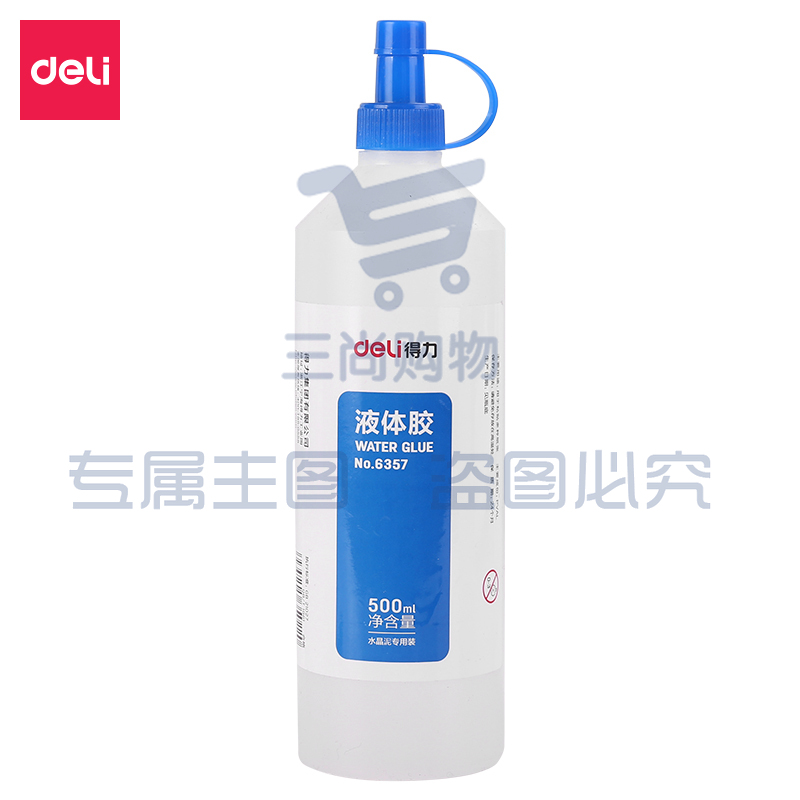 得力6357液体胶(500ml*6瓶