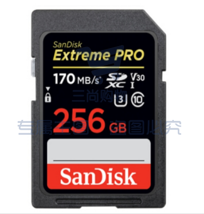 闪迪（SanDisk）256GB  170M/s V30 4K  SD存储卡