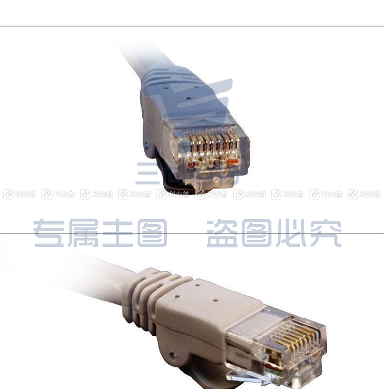 酷比客 L-CUBIC 超六类万兆网线 圆线 LCLN6ARRBE-15M 15米 (灰色)