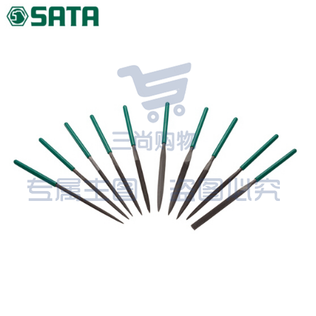 世达（SATA）10件套什锦锉4x160MM /十件套什锦锉4X160MM多功能修整锉刀03802