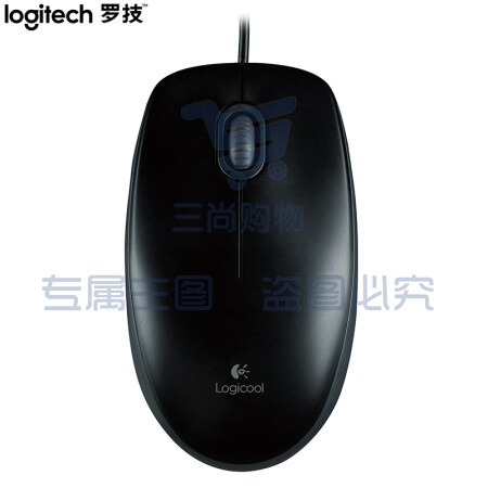 罗技(Logitech)M100r 鼠标 有线鼠标 办公鼠标 对称鼠标 大手鼠标 黑色