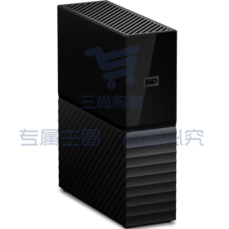 西部数据(WD)6TB USB3.0 桌面移动硬盘 My Book 3.5英寸WDBBGB0060HBK