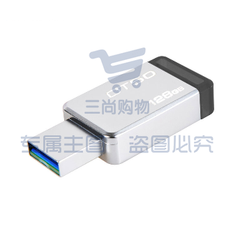 金士顿 Kingston  DT50 U盘 128GB (黑色) USB3.1 金属U盘 SKU：TK07171