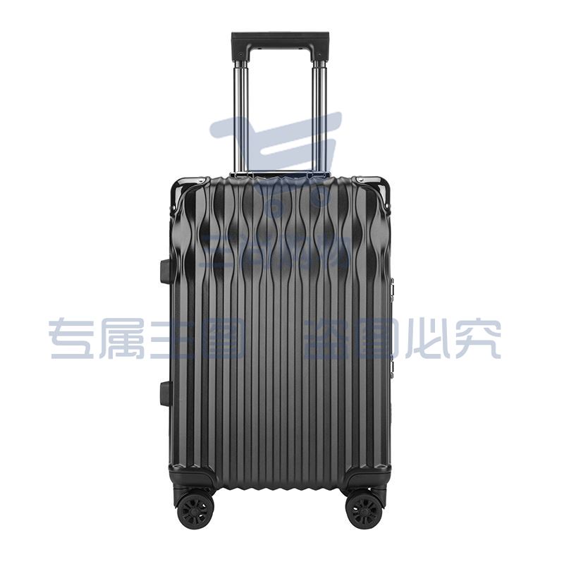 恒源祥（hengyuanxiang）旅行箱拉杆箱行李箱出差旅游男女通用 HYX8052-20黑色 
