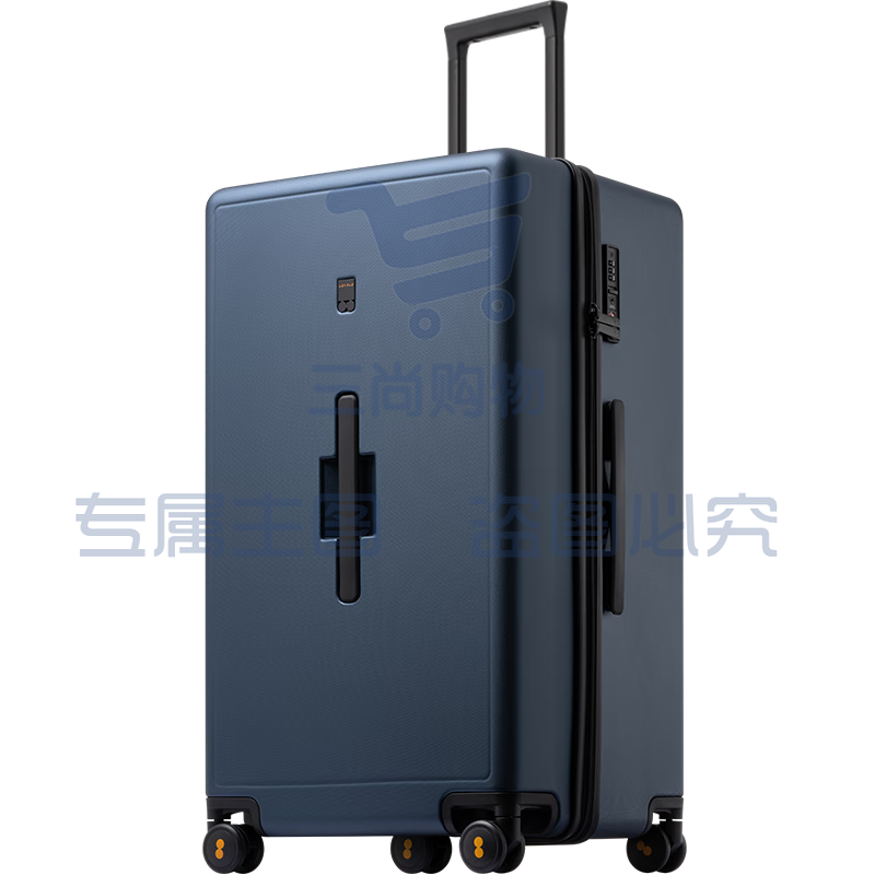 地平线8号（LEVEL8）行李箱 男密码拉杆箱 女大容量28英寸PC托运箱 万向轮旅行箱 蓝色
