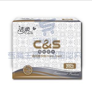 洁柔张擦手纸 JC002-02 1层*250张 三折 16包/箱