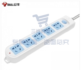 公牛 GN-602 5位3米 总控开关 插座