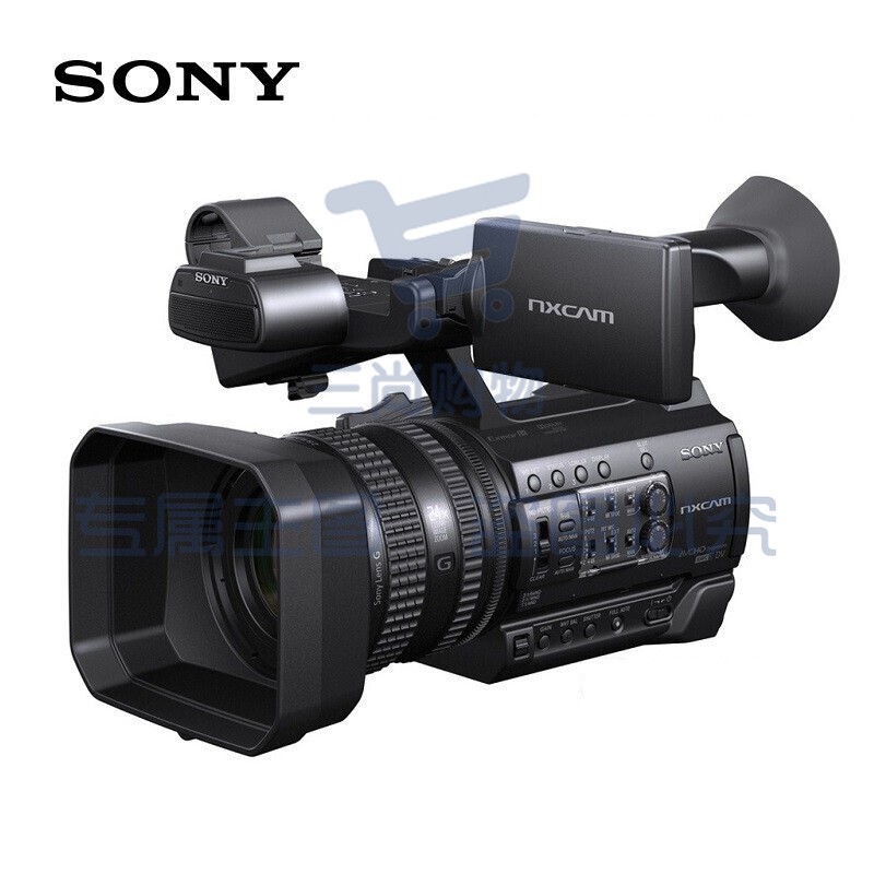 索尼（SONY）HXR-NX100 手持式摄录一体机 婚庆 会议 课程直播专业直播摄像机 官方标配