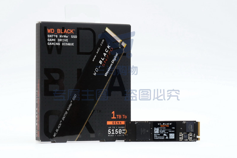 西部数据（Western Digital）500G SSD固态硬盘 M.2接口(PCIe 4.0 x4)WD_BLACK SN770 NVMe SSD游戏高性能版