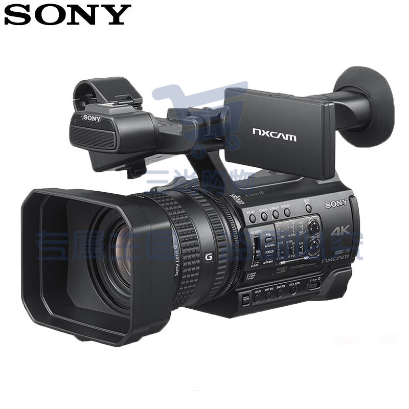 索尼（SONY）HXR-NX200专业摄像机 1英寸CMOS 手持式摄录一体机 4K高清视频 婚庆/会议/活动直播