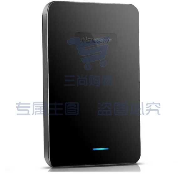 纽曼 500GB移动硬盘 星云塑胶系列 USB3.0 2.5英寸 星空黑 112M/S