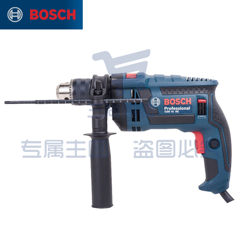 博世（BOSCH）GSB 16 RE 冲击钻手电钻 750瓦多功能电动工具 重载级