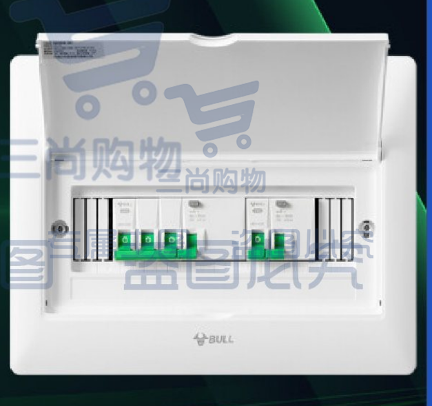 公牛(BULL) 公牛配电箱 12回路空开强电箱LX5-12s 配线箱白色盖板 TJHX07201400388628