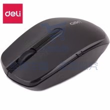 得力(deli)  3738 办公无线鼠标 笔记本鼠标 电脑鼠标 办公用品灵巧 黑色