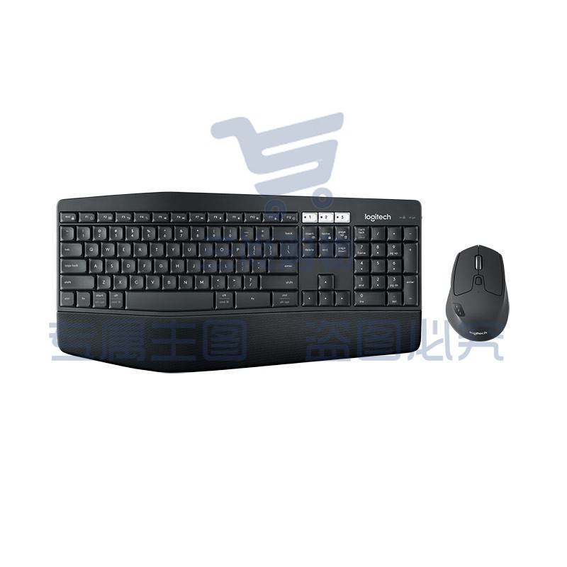 罗技(Logitech)MK850 键鼠套装 无线蓝牙键鼠套装 办公键鼠套装 全尺寸 黑色 带无线2.4G接收器 (XTGM202307211318412)