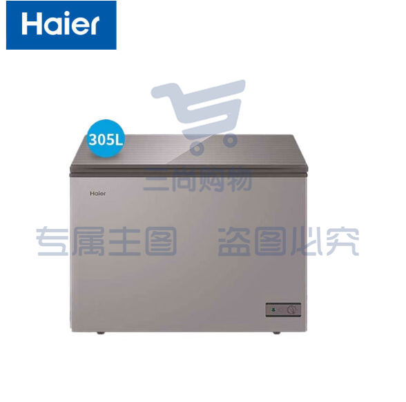 海尔（Haier）305升 商用卧式冷藏冷冻免除霜展示柜 一级能效技节能低噪冷柜BC/BD-305HM