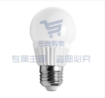 亚浦耳 LED球泡 5W 白光/三星芯片/ 陶瓷散热/高亮不刺眼灯泡