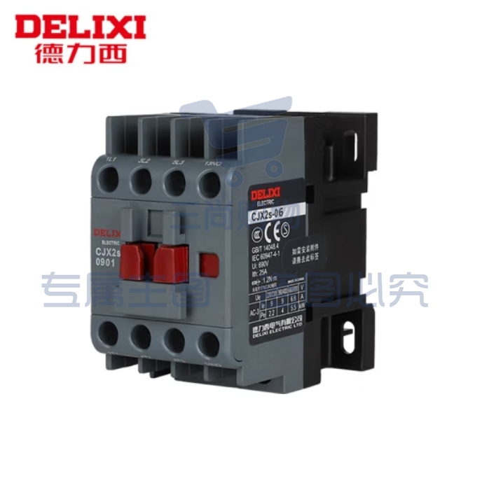 德力西 CJX2S-0901交流接触器24V