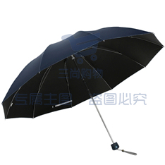 【京东超市】天堂伞 特大加固三折全钢晴雨伞3309E格016兰格-京东