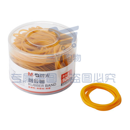 晨光（M&G）橡胶圈 橡皮筋乳胶圈牛皮筋100g一盒 ASC99334 办公用品 