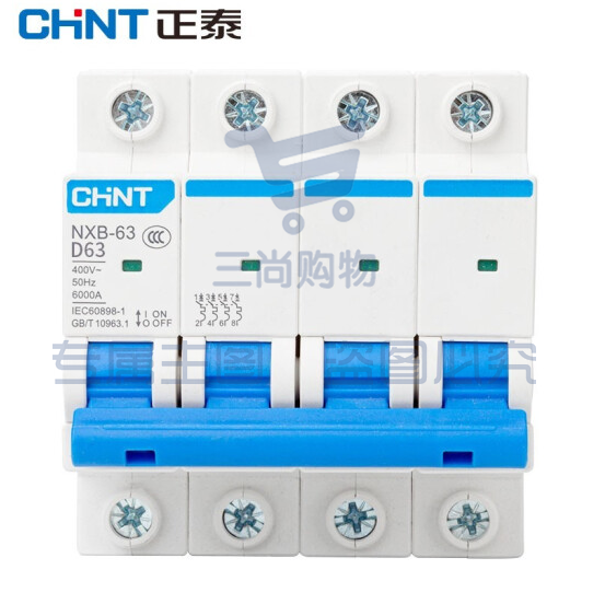 正泰（CHNT）NXB-63 4P D20 小型断路器