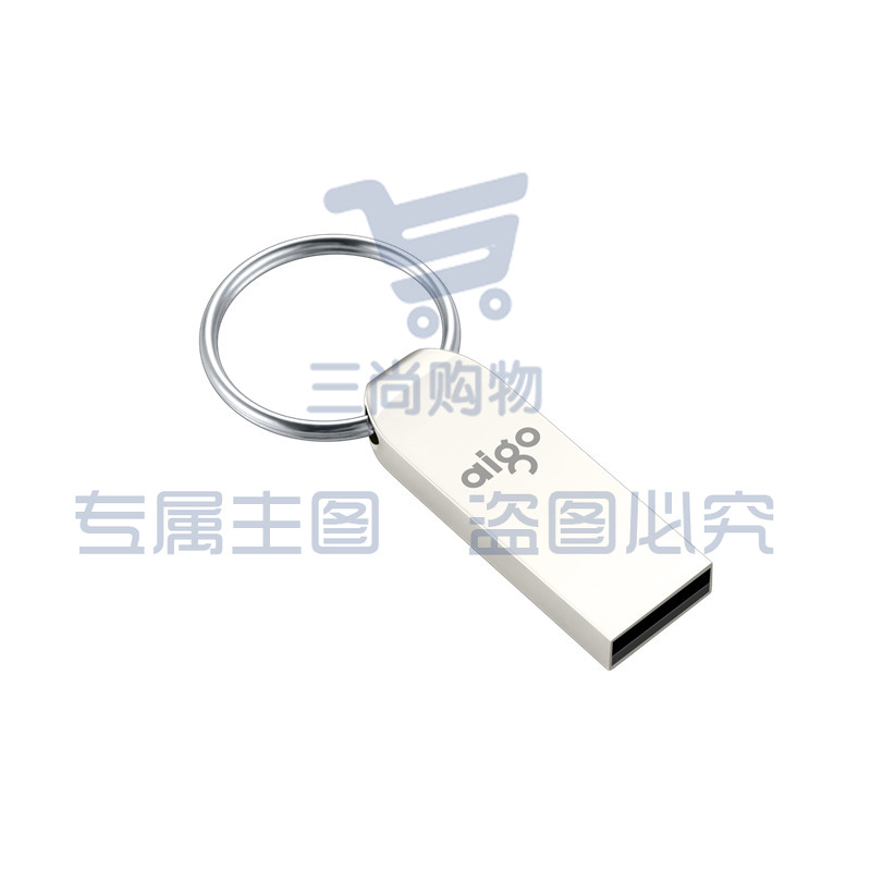 爱国者U268 U盘16G 金属迷你防水U盘商务U盘