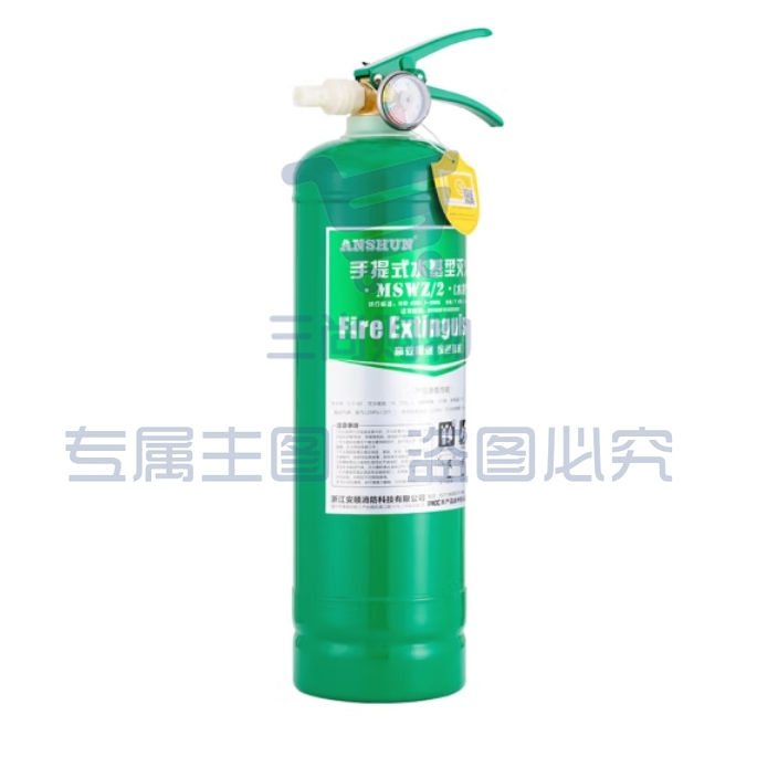 安顺 手提式水基型灭火器2L