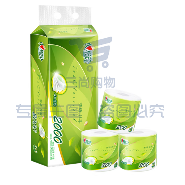 心相印茶语系列4层200g*10卷（提）