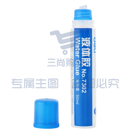 得力(deli)50ml高粘度普通实用型液体胶/胶水7302