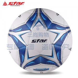 世达 star SB5185C-07(蓝色5号成人用球)足球 5号成人中学生训练用球