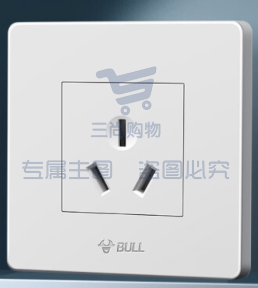 公牛(BULL)开关插座  三孔16A插座空调插座86型面板