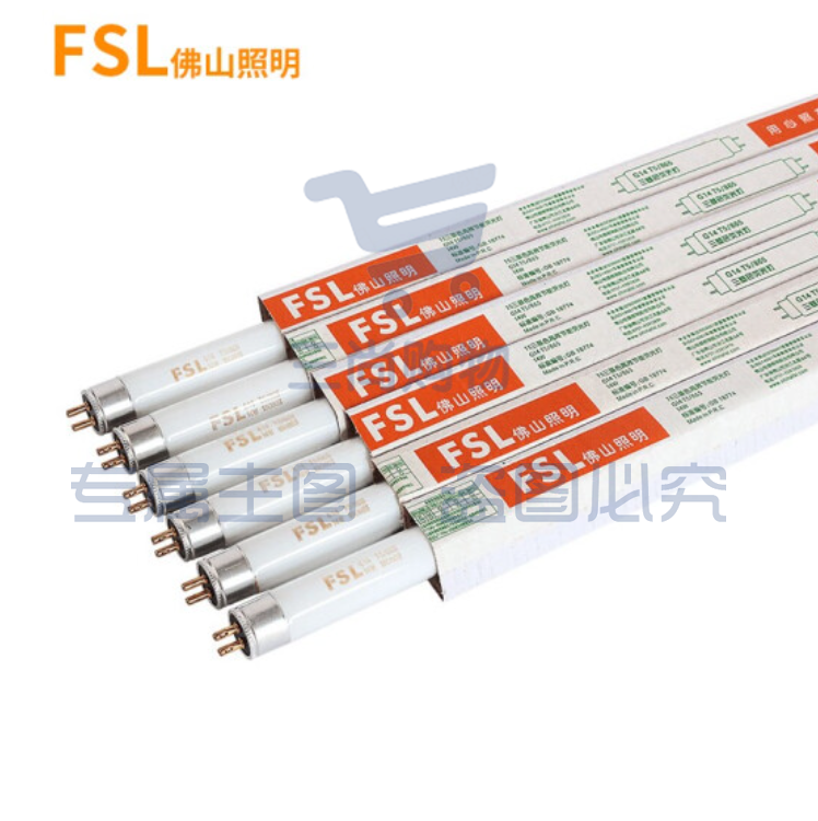 佛山照明 T5灯管 14瓦 600mm长 三基色传统灯管