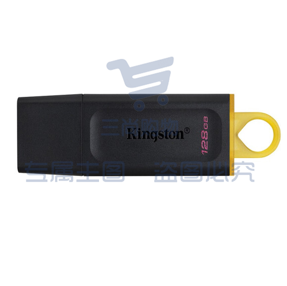 金士顿 128GB USB3.2 Gen 1 U盘 DTX 时尚设计 轻巧便携 SKU：TK12737