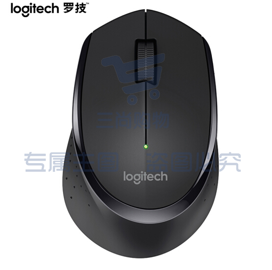 罗技（Logitech）M280 鼠标 无线鼠标 办公鼠标  带无线2.4G接收器 （黑红蓝白四色可选）