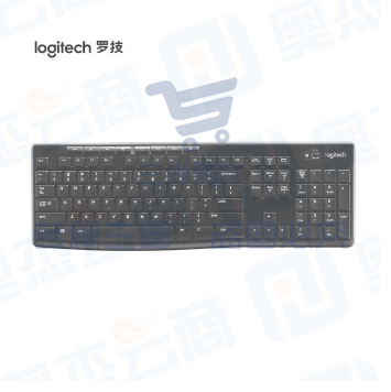 罗技（Logitech） K270 无线键盘 多媒体全尺寸 黑色