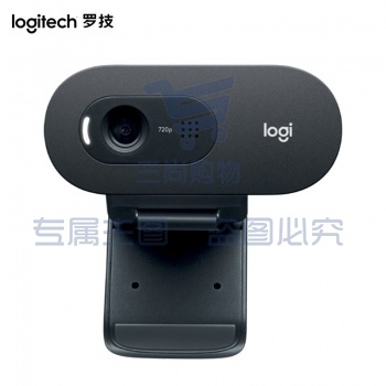 罗技（Logitech）C505e高清网络摄像头 电脑办公摄像头 视频会议网课在线远程教育摄像头 C505e pcyg-2022092035948