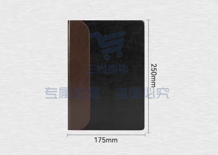 得力（deli）BP135皮面记事本 B5/120张笔记本（棕色）（本）pcyg-230829140604