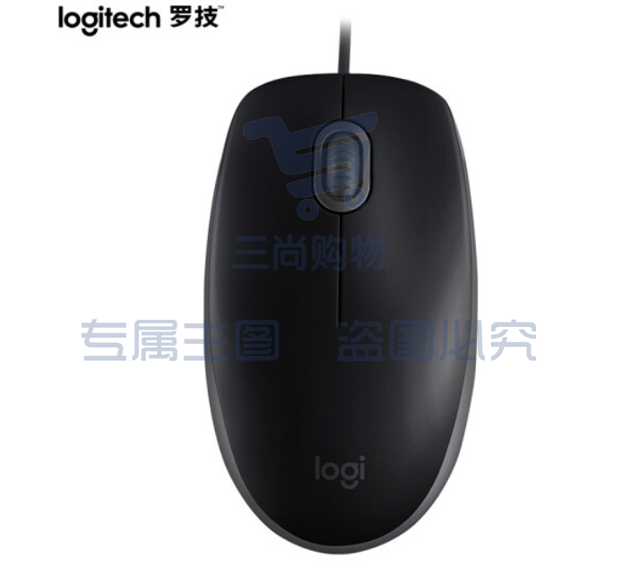 罗技（ Logitech） M110 有线静音鼠标 黑色	pcyg-2022052628185
