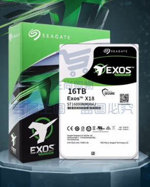 希捷(Seagate)ST16000NM004J 企业级硬盘 16TB 256MB 7200RPM SAS接口 希捷银河Exos X18系列 氦气 SKU：TK17661