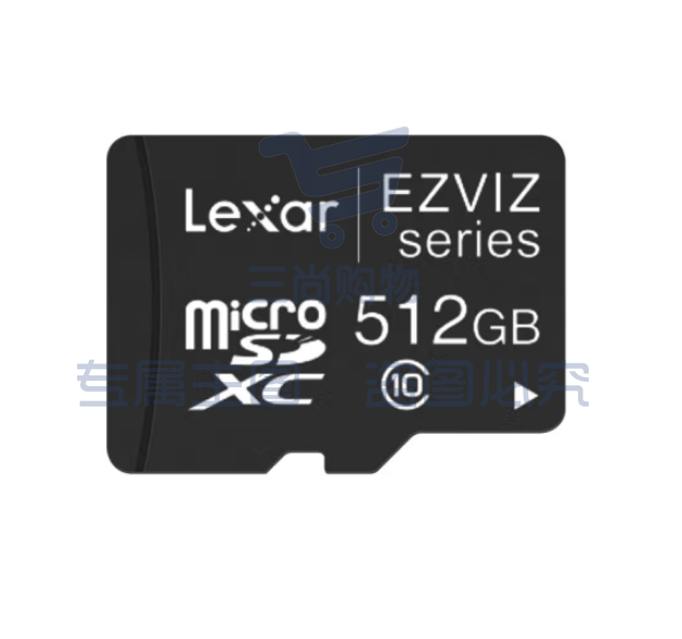 萤石（EZVIZ）视频监控 摄像头 专用Micro SD存储卡TF卡 512GB Class10