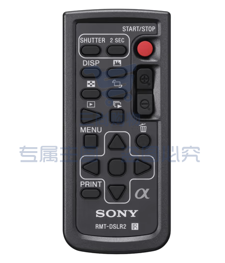 索尼 RMT-DSLR2 遥控器(适用索尼7系微单及6000具体以实物为准)（可当天配送发货）