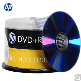 惠普(HP) DVD+R 光盘/刻录盘 空白光盘 16速4.7GB