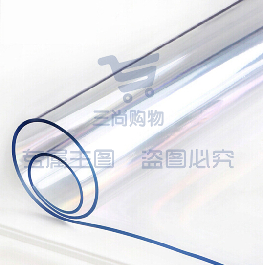 软玻璃台布桌布  宽90cm宽 PVC防水防烫磨砂/透明水晶板 1.5mm厚单位：米 XTGM202303271505540
