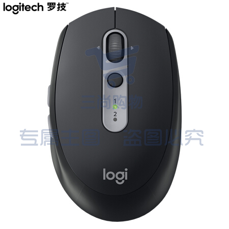 罗技 M590 蓝牙无线鼠标 石墨黑(单位 个)